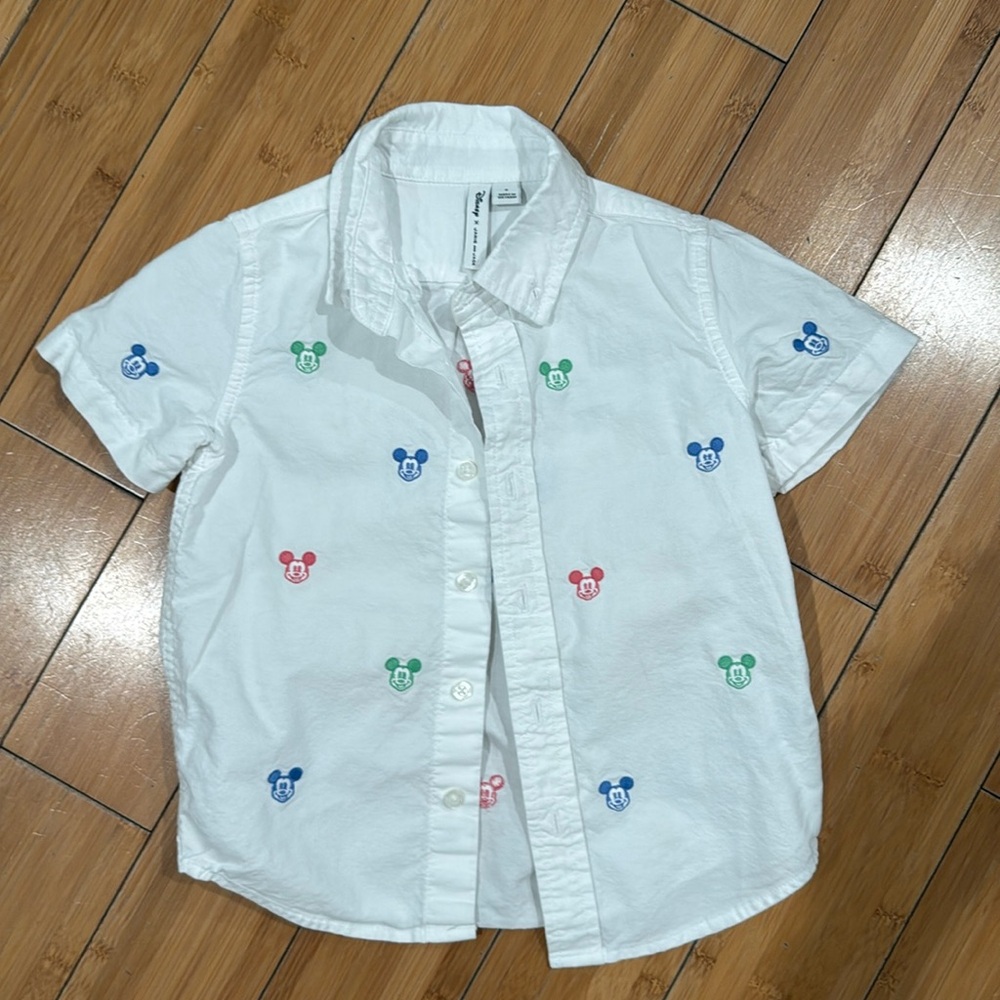 Mickey Button Down